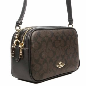 Coach Signature Canvas Jes Crossbody